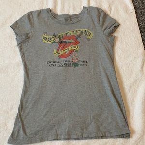 Gap Rolling Stones band T-shirt.